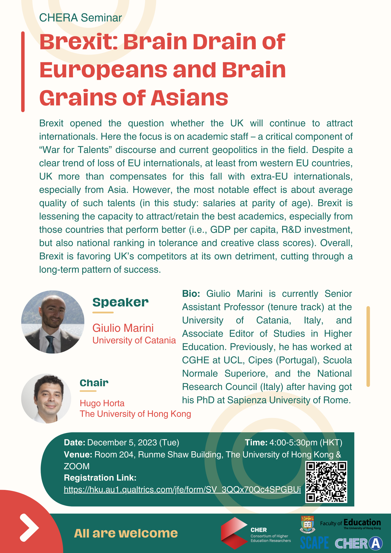 [Full Video Available] Brexit: Brain Drain of Europeans and Brain Grains of Asians