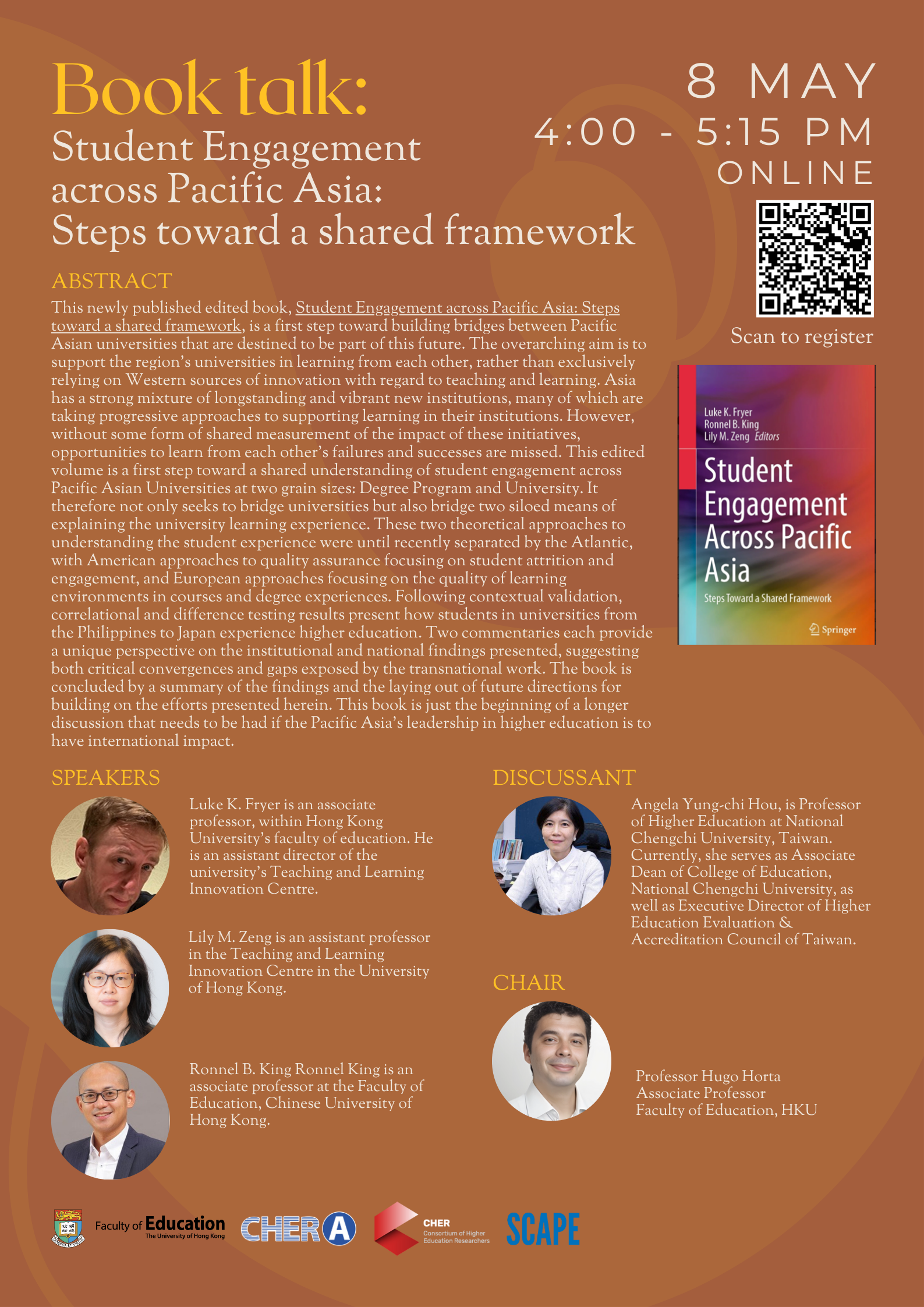 [Full Video Available] Book Talk: Student Engagement across Pacific Asia: Steps toward a Shared Framework