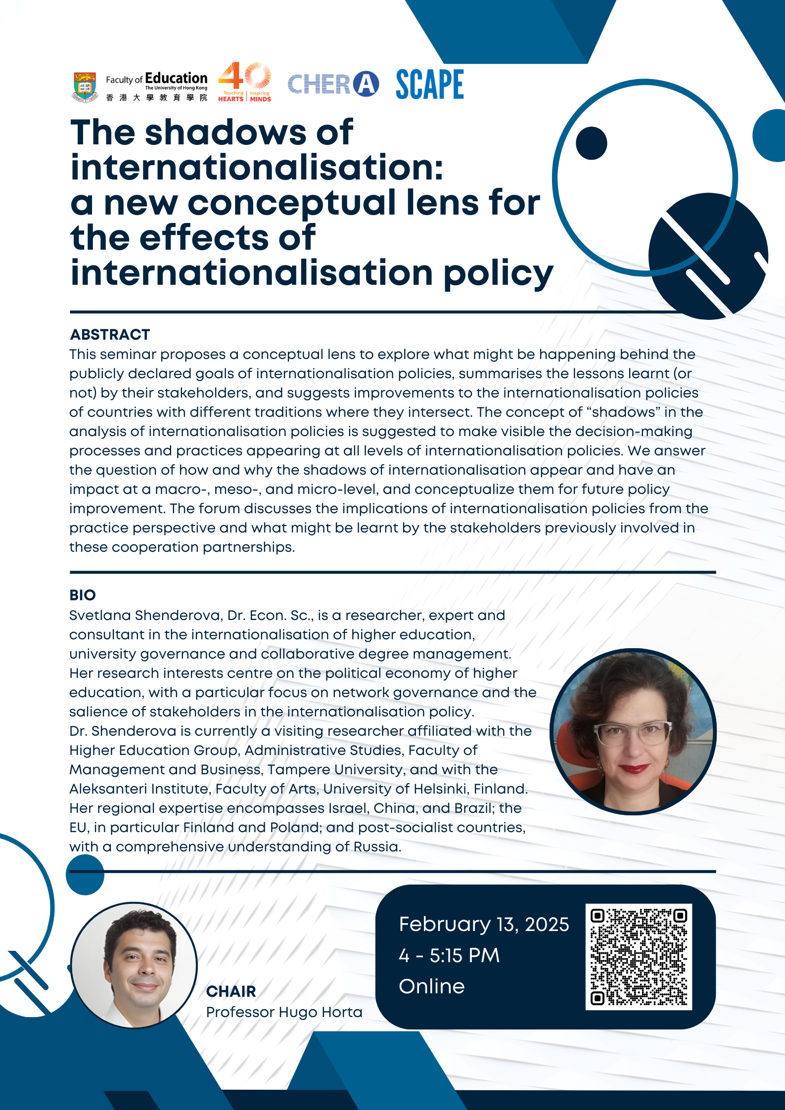 The Shadows of Internationalisation: A New Conceptual Lens for the Effects of Internationalisation Policy