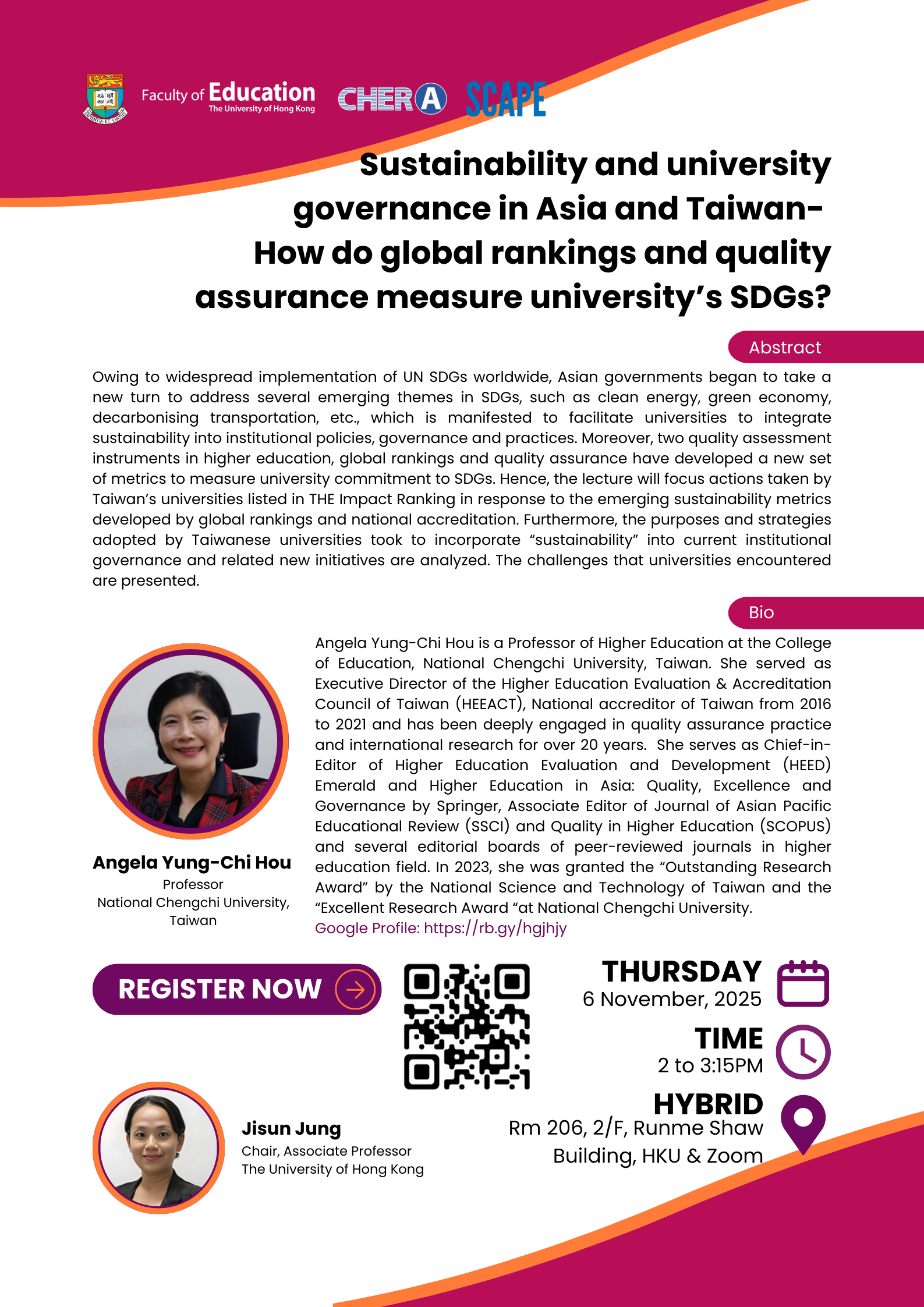 Sustainability and University Governance in Asia and Taiwan-How do Global Rankings and Quality Assurance Measure University’s SDGs?